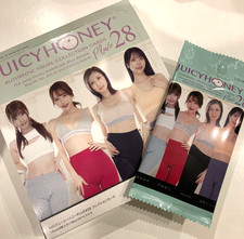 JUICY HONEY PLUS 28 Trading Card 1 confezione nuovo Bikini GIAPPONESE AV IDOL 6 pezzi