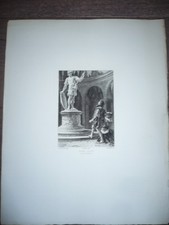 MOLIÈRE GRAVURE ORIGINALE L