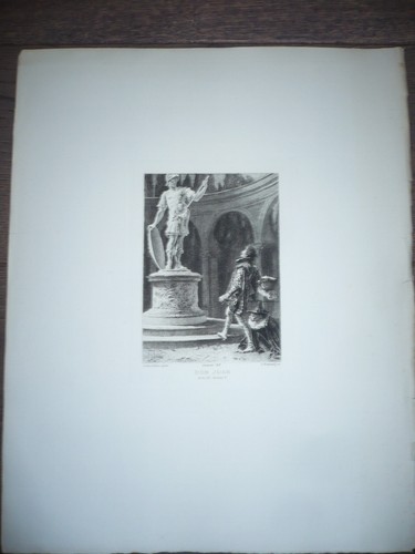 Molière gravure originale - moliÈre, l