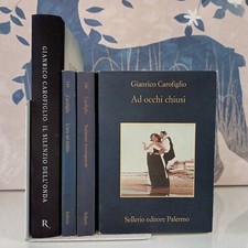 Lotto 4 libri Gianfranco CAROFIGLIO - Thriller Rizzoli Sellerio