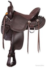 Sella Western Mule - pelle ad