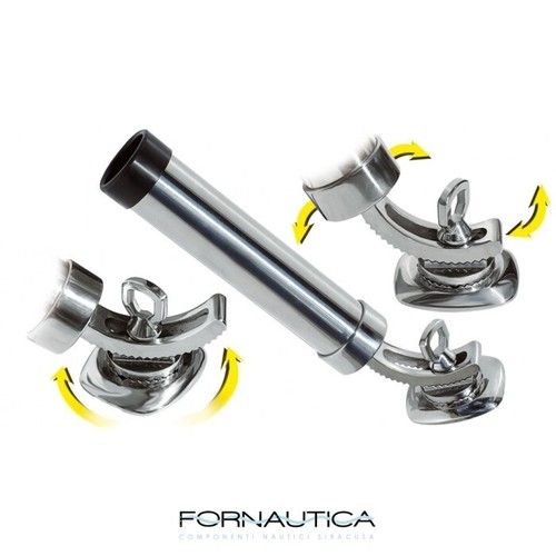 Portacanna acciaio inox - portacanna,