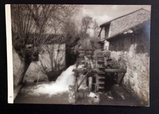 cart.2535 cartolina viaggiata 1950, mulino ad acqua con pale