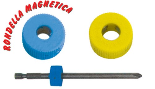 Rondella magnetica per inserti - rondella,