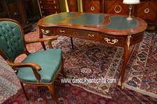 Scrivania da centro stile Luigi XV a fagiolo cm. 160