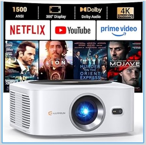 Happrun projector 1500 - 🔥happrun,