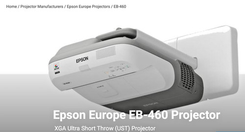 Epson 460 proiettore - proiettore, short