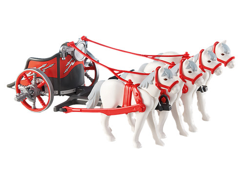 Playmobil 6496 quadrige romain - 6496,