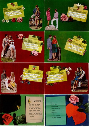 Cartoline innamorati - cartoline, 10