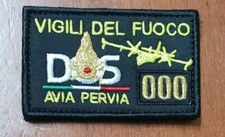 Patch Toppa VIGILI DEL FUOCO - DOS - Direttore operazioni spegnimento A STRAPPO