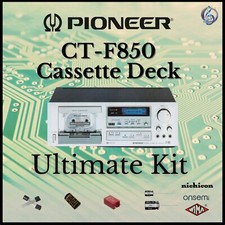 Pioneer f850 cassette deck - pioneer, ct-f850