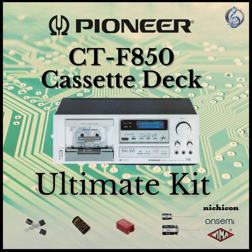 Pioneer f850 cassette - cassette, deck