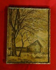 Antico dipinto paesaggio - 🟡,