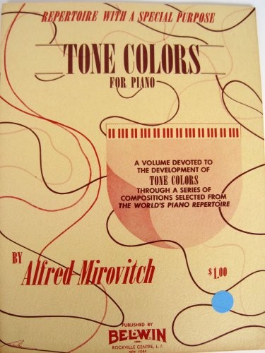 Tone colors for piano - colors,