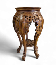 Tavolino legno portafiori