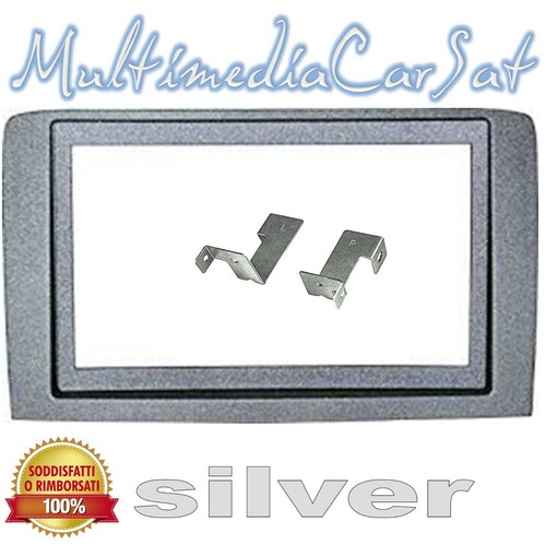 Mascherina autoradio doppio - mascherina,