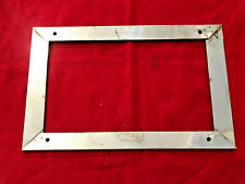 AUTO EPOCA STORICHE CORNICE GIRO PORTA TARGHE TARGA CROMATA PORTATARGA CROMATURA