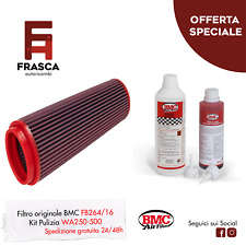 Filtro Aria Sportivo BMC BMW 5 Touring 525d 163 CV 530d 184 CV 525 e kit pulizia