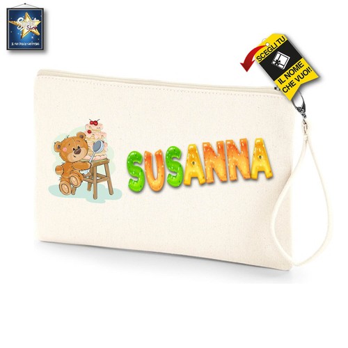 Astuccio orsetto pochette - astuccio,
