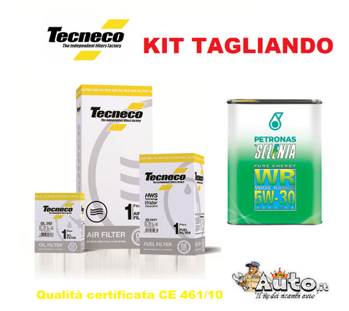 Kit tagliando filtri 3lt - filtri,
