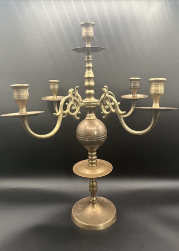 Candelabro vintage mcm - candelabro,
