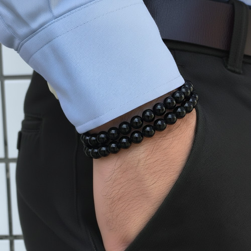 Set bracciali pietra - set,