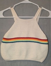 Canotta Zara maglia uncinetto