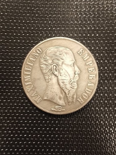 Peso imperio mexicano - 1, 1866