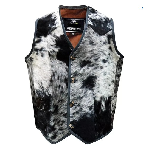 Gilet uomo pelle veri - , capelli