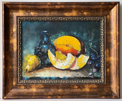 Dipinto olio con cornice