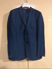 Abito Uomo Mauro Acqua Blu Suit Pantalone e Giacca Elegante 