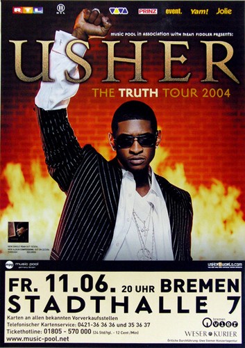 Usher 2004 plakat - usher,