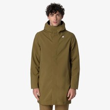 K-way Giubbino THOMAS Bonded Uomo Invernale K7126WW BROWN CORDA-BLUE DEPTH AR1