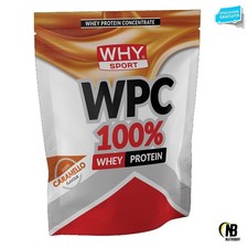 WHY SPORT WPC 100% Whey 1 Kg - Proteine concentrate del siero del latte