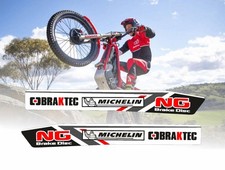 2 Adesivi Stickers Forcellone