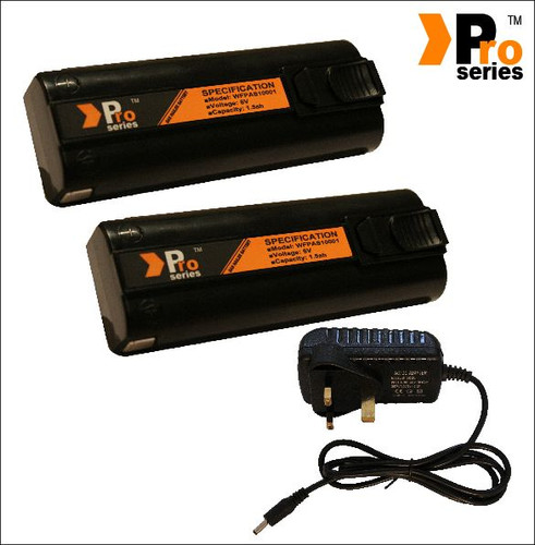 Batterie ricambio 1 - 2, 1,5ah