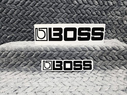 Set adesivi boss roland - boss, bianco