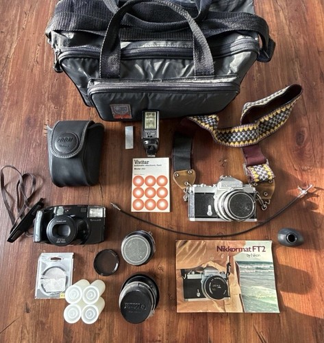 Lotto fotocamere accessori - e,