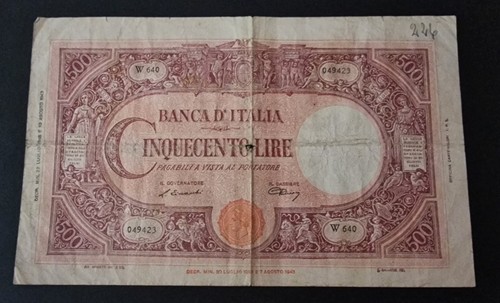 Cinquecento 500 lire barbetti - cinquecento,