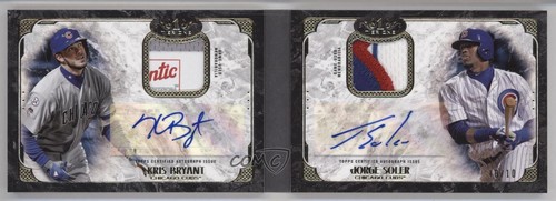 2016 topps tier one dual - topps,