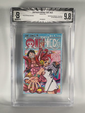BGS 9.8 One Piece Film Red Uta