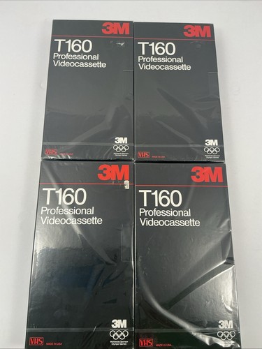 160 nastri vhs set - 3m, t