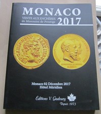 § Catalogo d'asta numismatica Gadoury asta n°VII  2/12/2017antiche e vari Stati