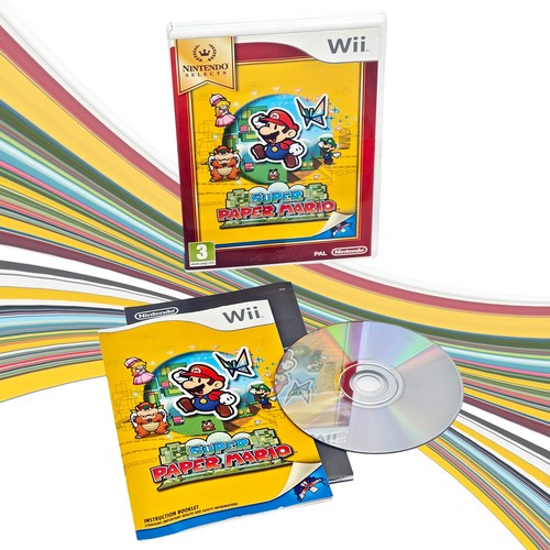 Super paper mario wii cib - super,