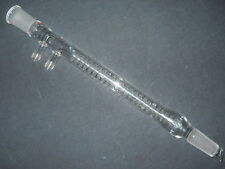 Condensatore bobina reflusso 250mm vetro giunto 24/40 senza marchio con connessioni filettate