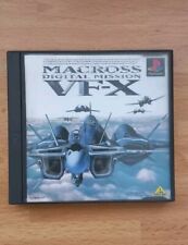 Ps1  Macross Digital Mission VF-X Ntsc jap Playstation - Completo