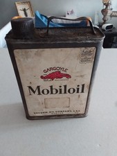 Early Vintage Gargoyle Mobiloil Vacuum Oil COMPANY S.A.I GENOVA MARCA DEPOSITATA