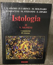 libro Istologia V. Monesi – V Edizione (2005), Piccin – Usato Ottimo Medicina