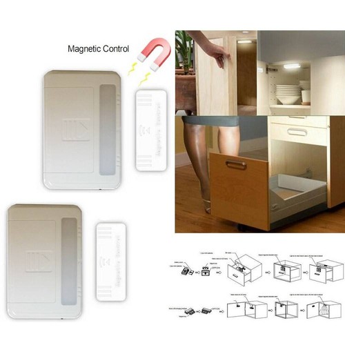 Coppia luci con led sensore - coppia, 6