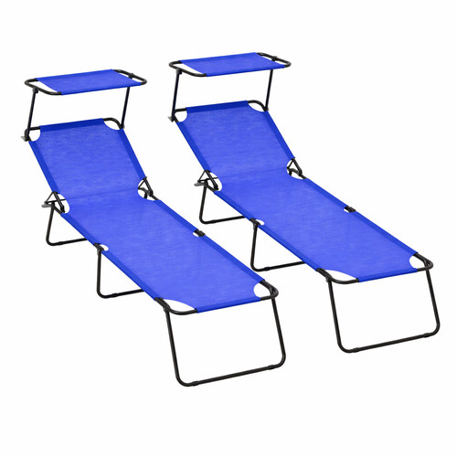 Set lettini pieghevoli con - pieghevoli,